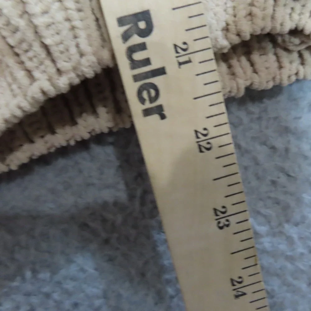 POL Knit Chunky Oversized Cropped Cardigan‎ Sweater Boho Floral Button Small